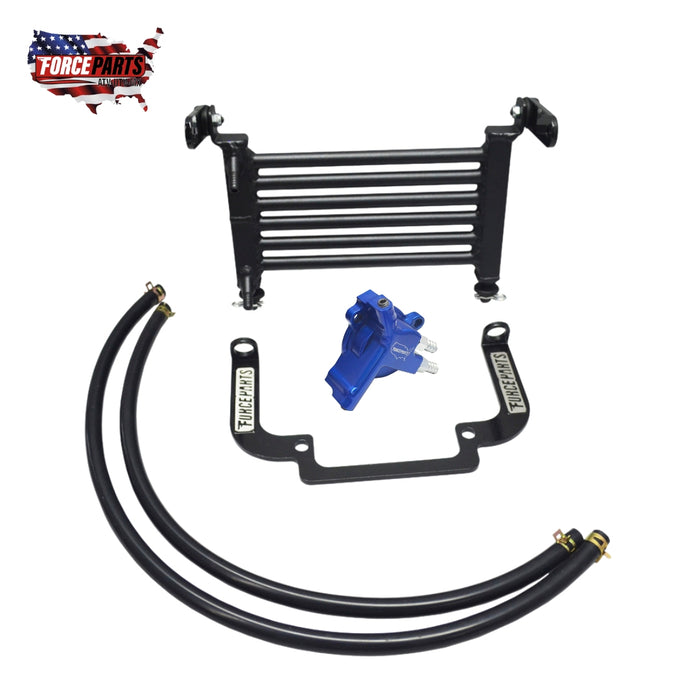 OIL COOLER YAMAHA YFZ 450R - Blue