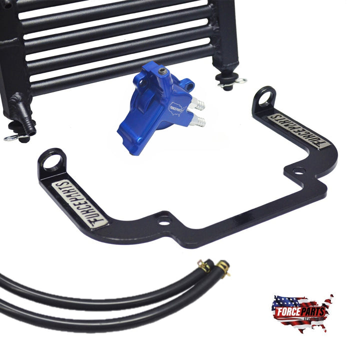 OIL COOLER YAMAHA YFZ 450R - Blue